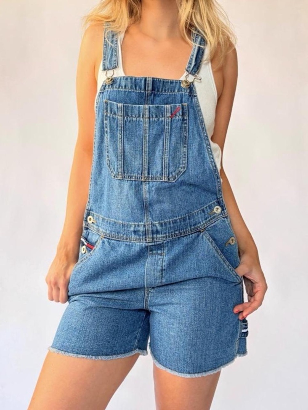 Vintage Tommy Jeans Overalls Festival Medium